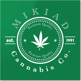 mikiad // Cannabis Co. Posters and Art